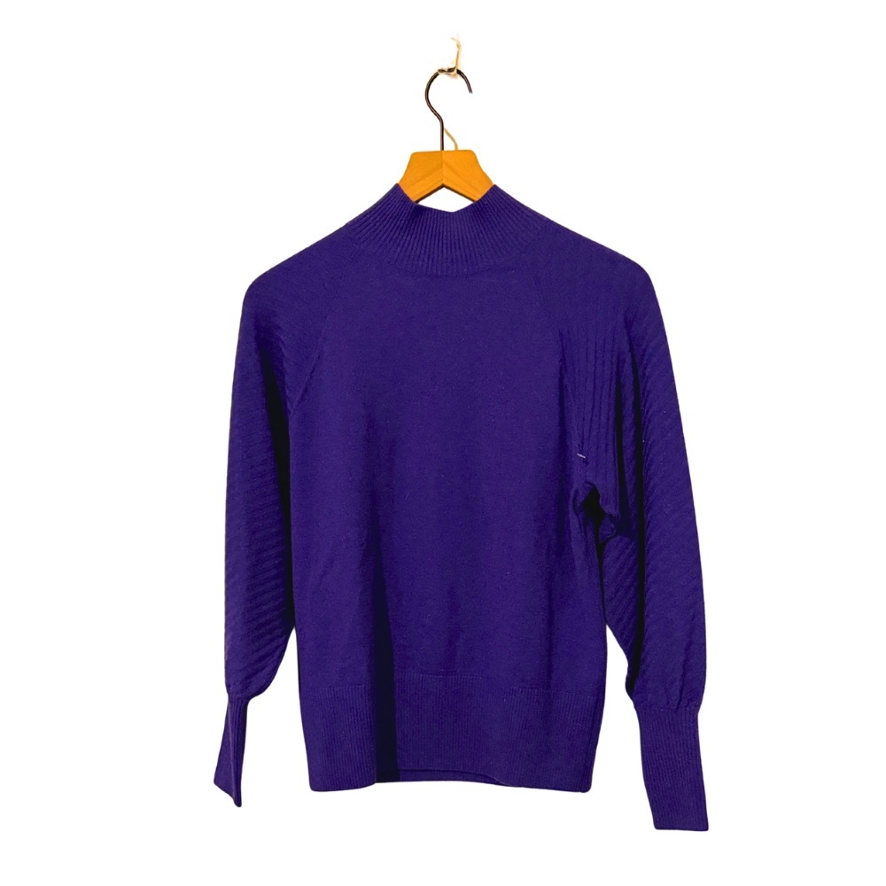 LOFT Deep Blue Knit Sweater New Size S